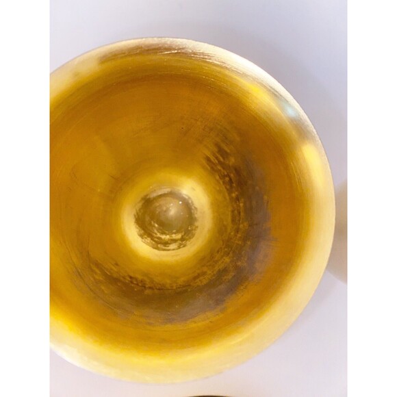 William Adams W.A. Gold Wine Cups Goblets Made In Italy Set Of 2 - Picture 4 of 12